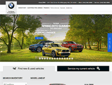 Tablet Screenshot of driveclassicbmw.com